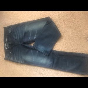 HURLEY Slim Blue Jeans- Straight Leg (MENS)